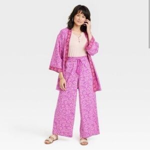 Pink Knox Rose Pants L